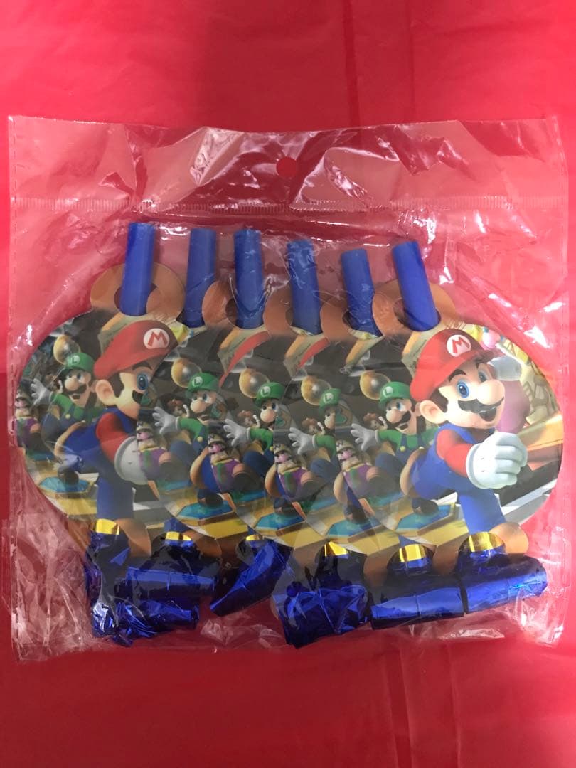 スパーマリオ　パーティー飾り