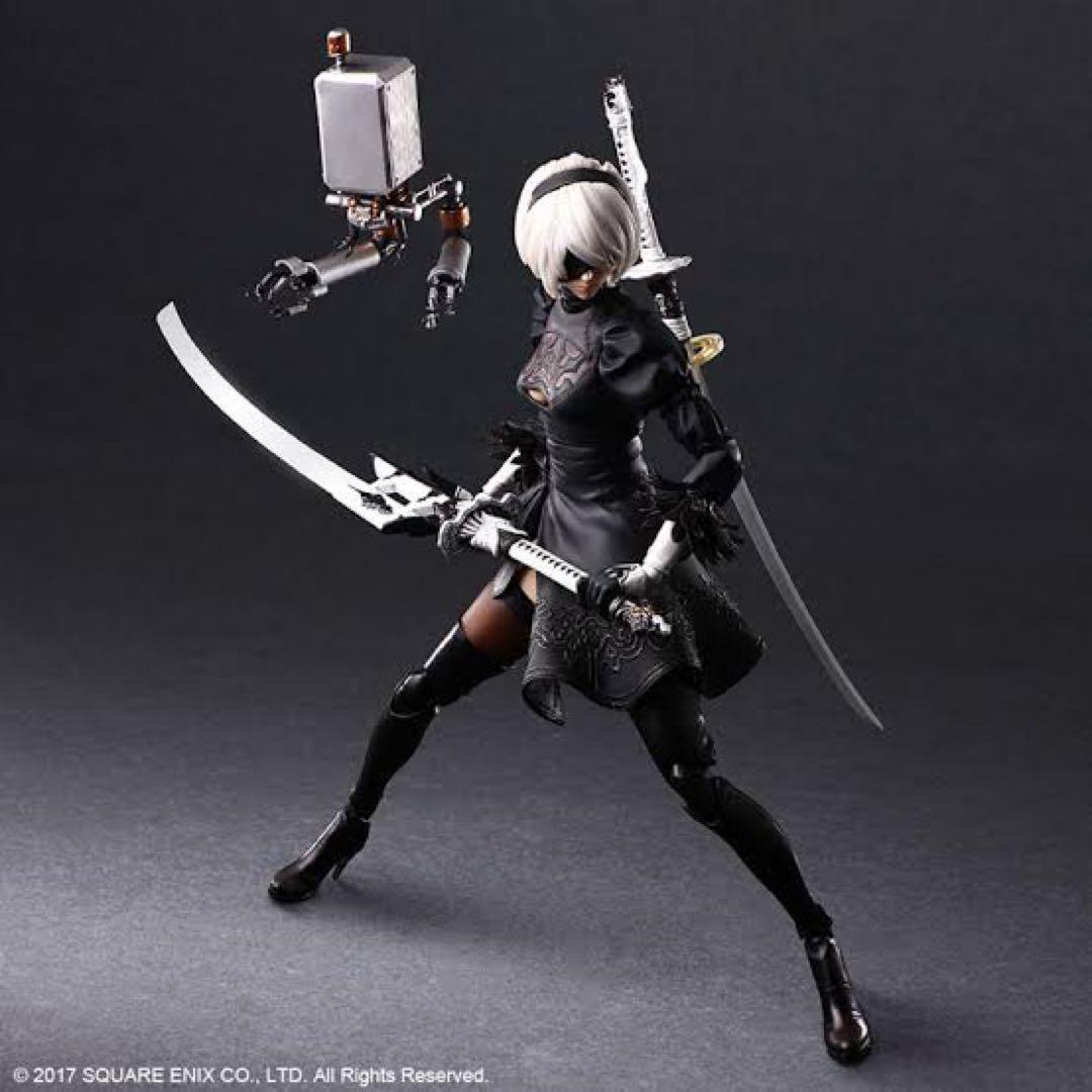 ニーアオートマタ PLAY ARTS改 2B DX版 フィギュア プレイアーツ改