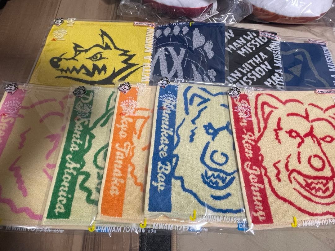 一番くじ マンウィズ　セミコンプリートセット　クッション　マグネット　アクリル他