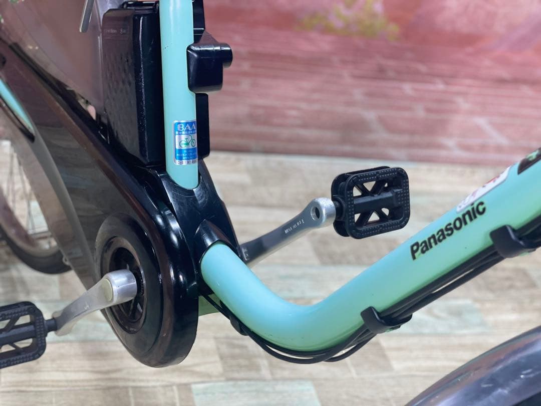 K2908 電動自転車パナソニック ママチャリ 26インチ 8Ah 送料無料