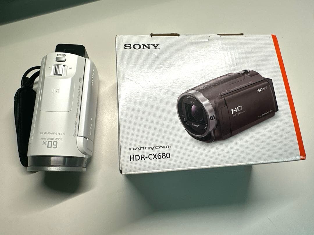 SONY HDR-CX680 デジタルHDビデオカメラレコーダー＋広角レンズ