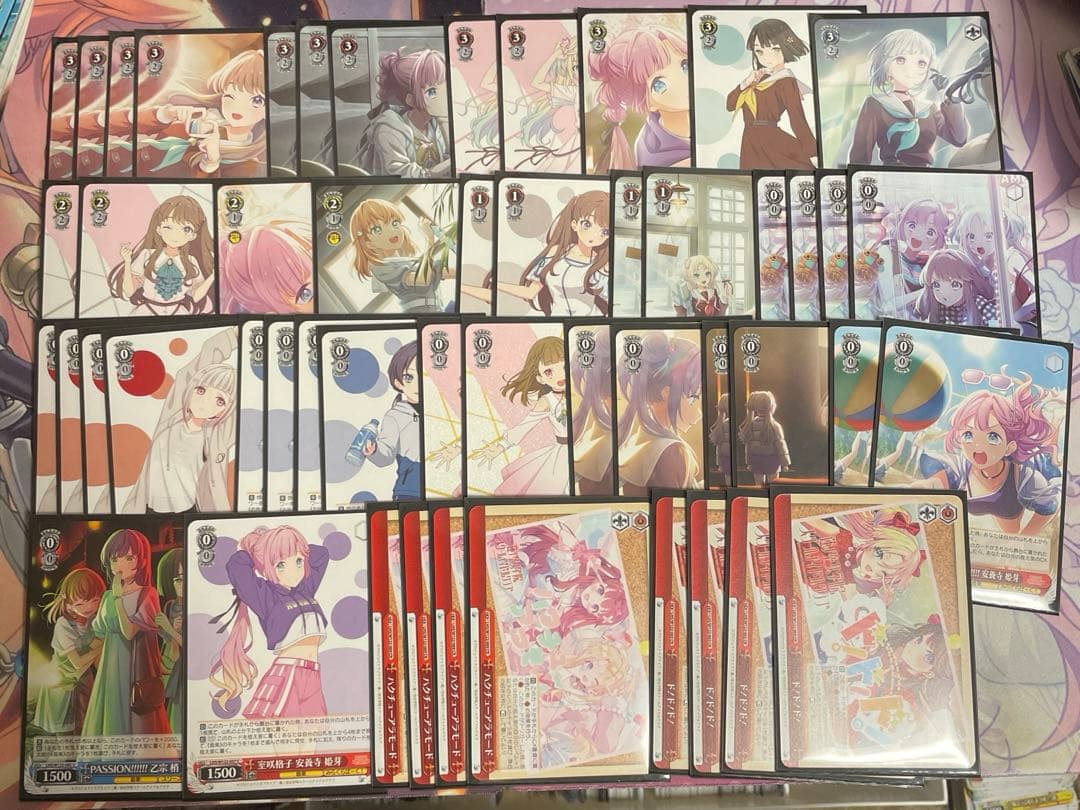 ヴァイスシュヴァルツ 蓮ノ空 8電源 デッキ
