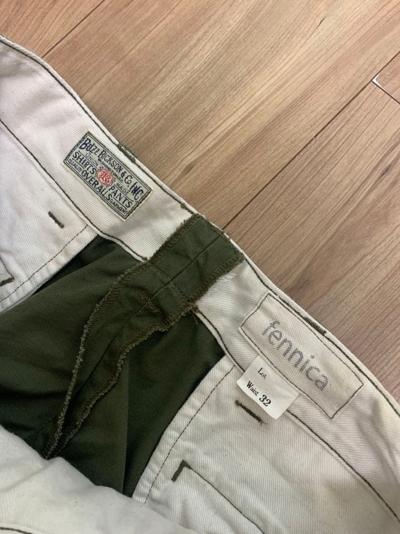 BUZZ RICKSON’S × fennica Army Chino W32