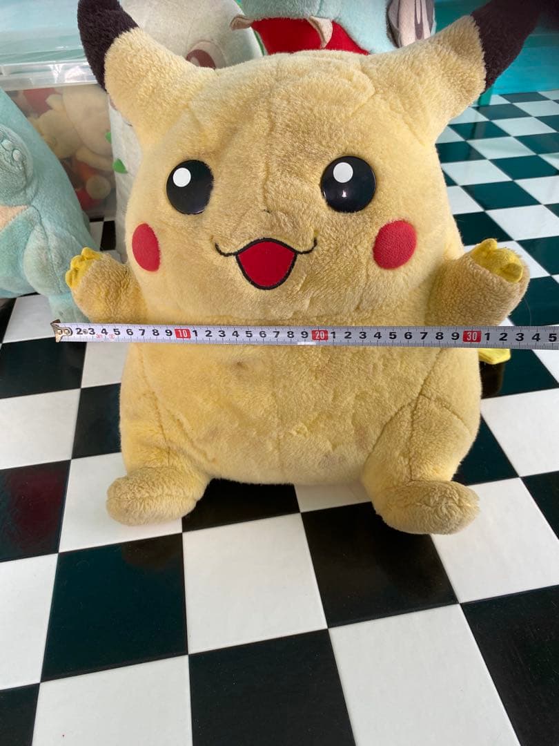 TOMY ポケモン おっきなサイズのワニノコ ピカチュウチコリータぬいぐるみ