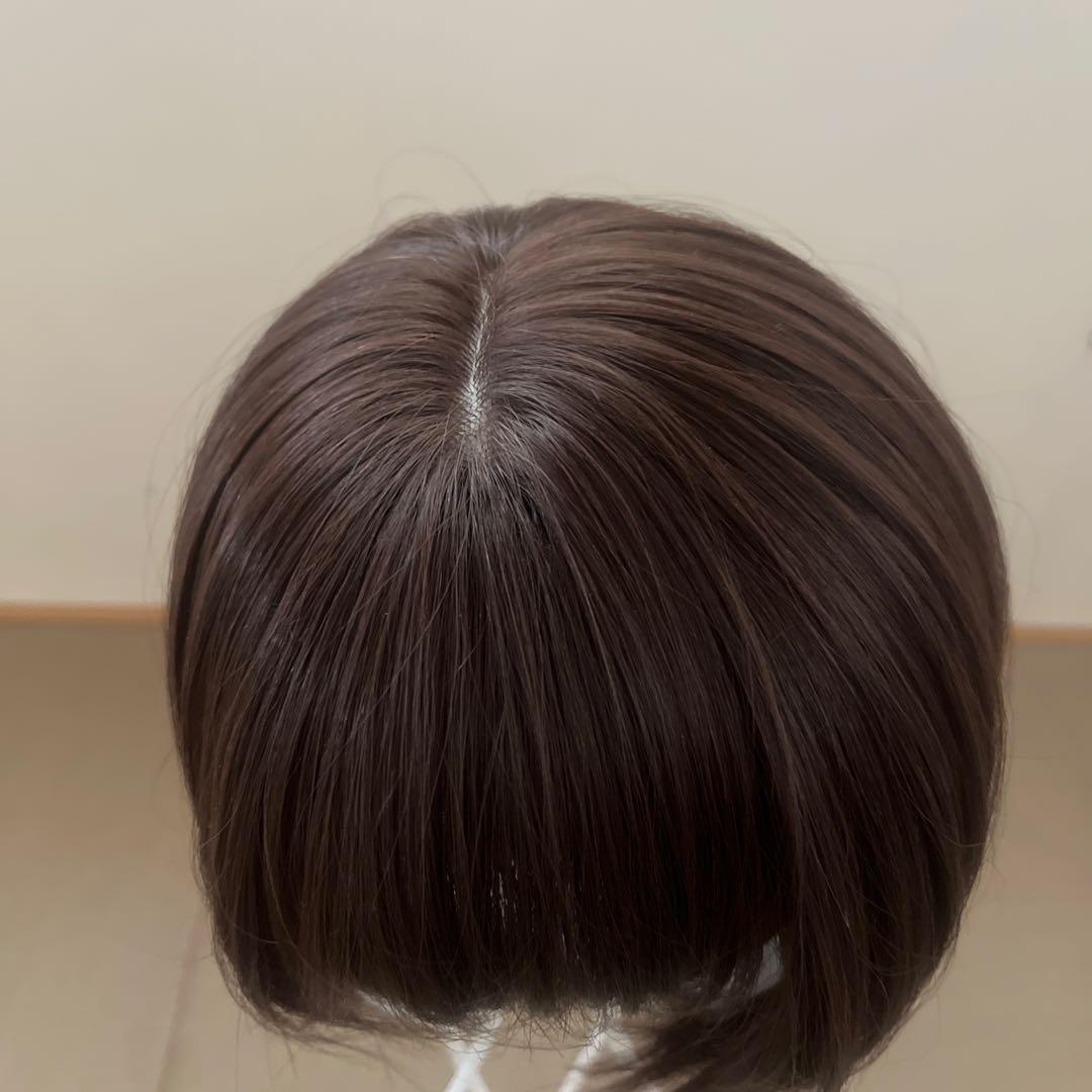 リネアストリア　天使シリーズ　人毛MIX「約束のショート」М　チョコブラウン