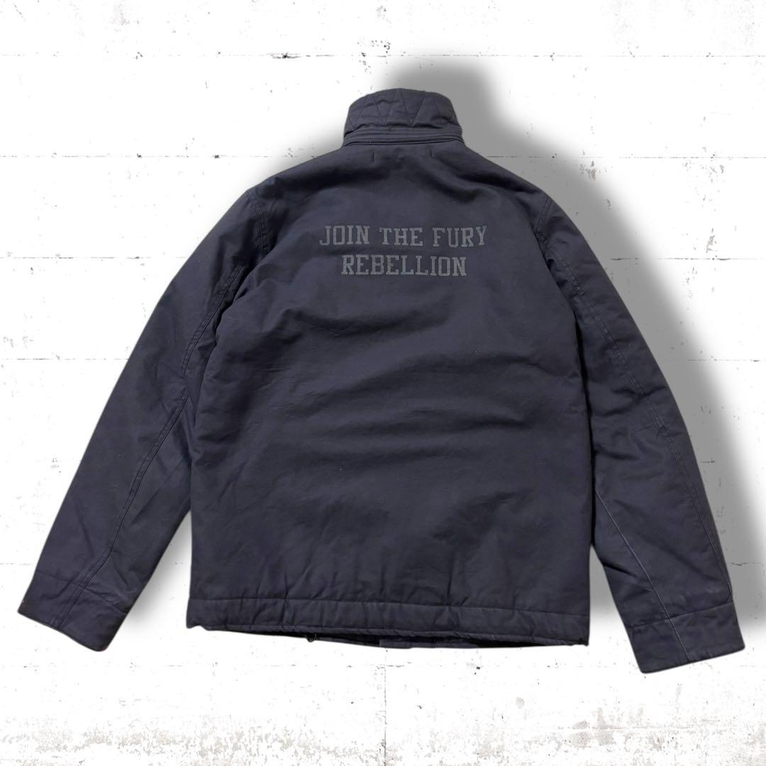 neighborhood N-1 デッキ　ジャケット　ボア　ブルゾン　フェード