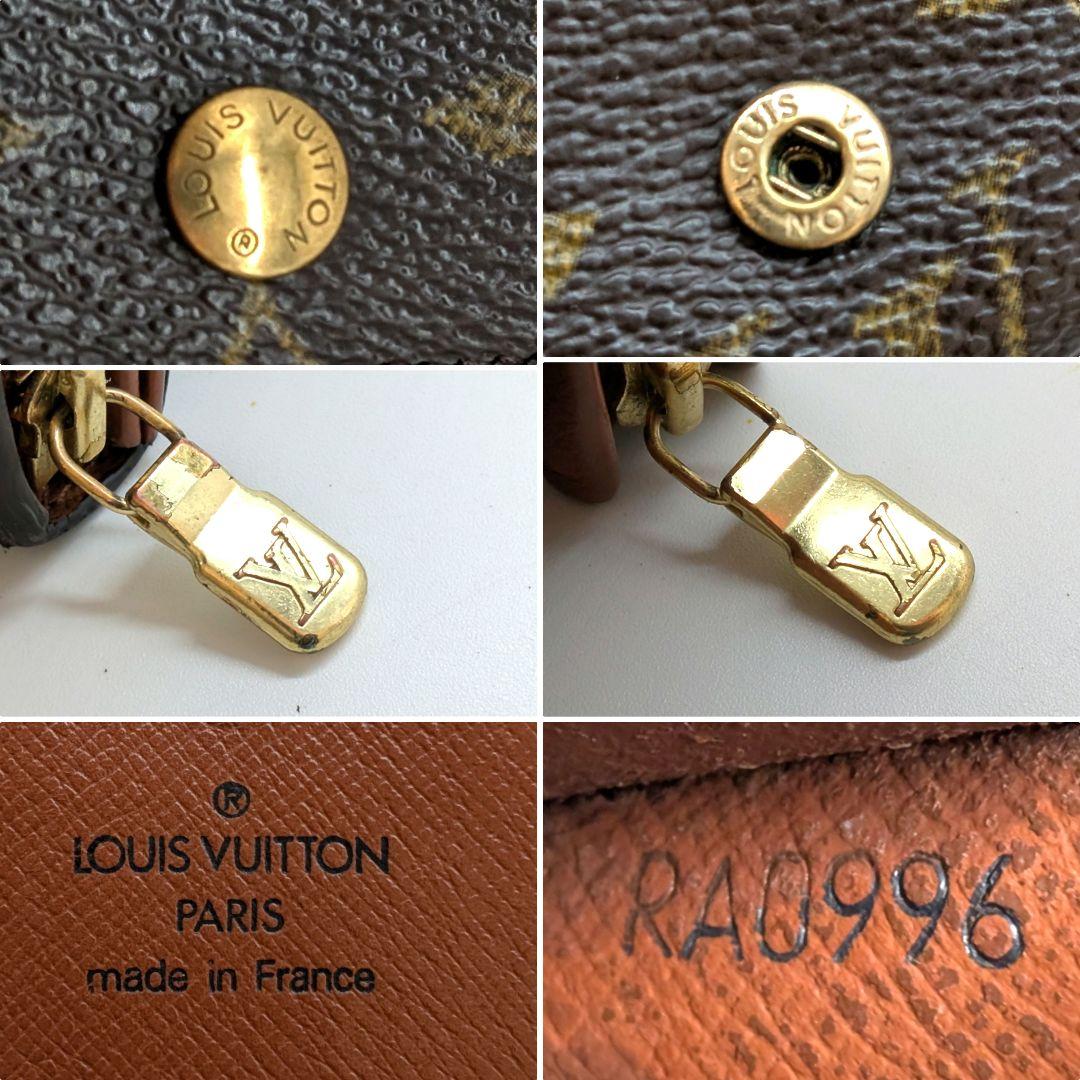 ルイヴィトン モノグラム ビエ トレゾール L字型ファスナー A85-2