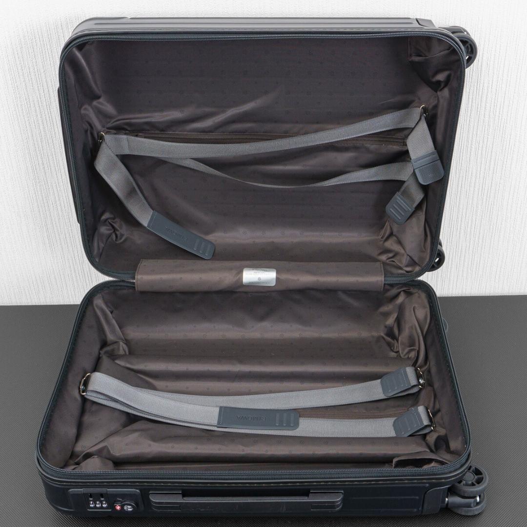 美品 リモワ エッセンシャル キャビンS 34L 4輪 TSA 機内持ち込み 黒