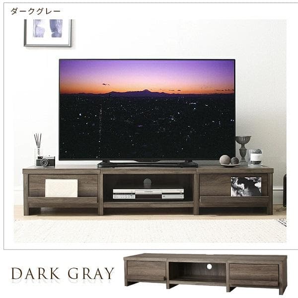 幅180 ローボード テレビボード 65インチ 木製 北欧 リビング 高さ30