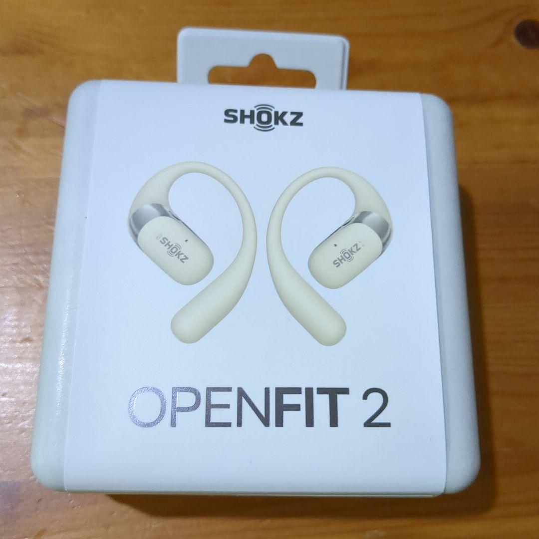 SHOKZ OPENFIT 2 骨伝導イヤホン BEIGE