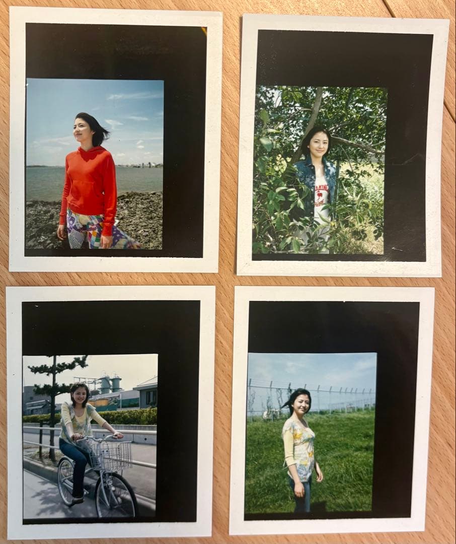 【期間限定80%OFF❗️】長澤まさみポラロイド写真4枚セット
