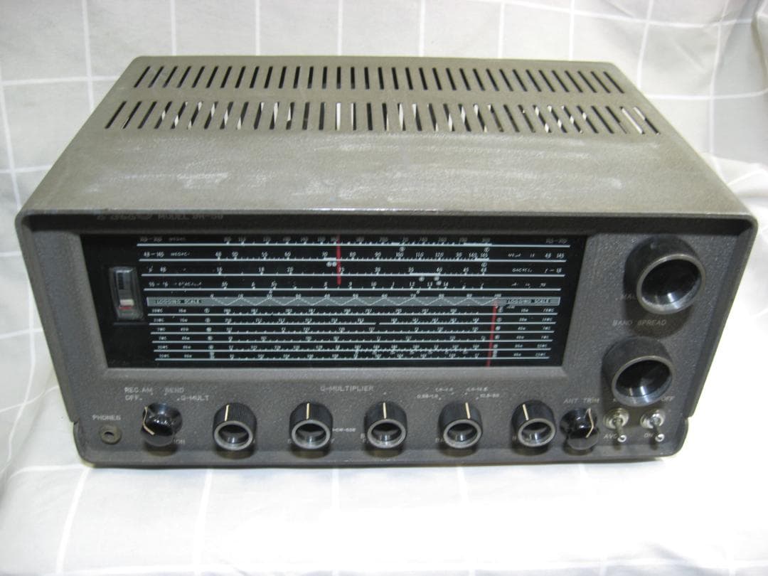 【動作品】TRIO トリオ 9R-59 真空管式 通信型受信機