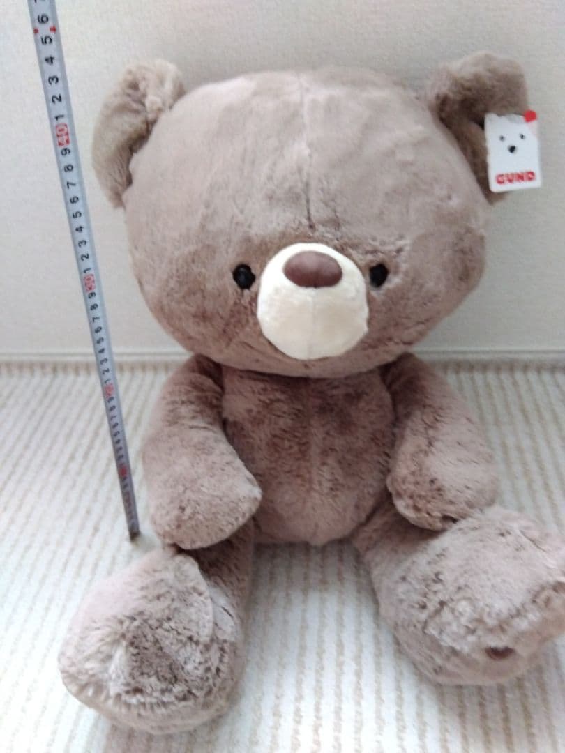 GUND　くま　特大　ぬいぐるみ　海外　限定　癒し　ふわふわ