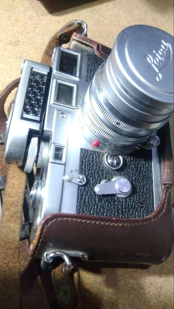 d*7様 LeicaM3/フィルムカメラ/レトロ/ライカ/レトロ/革カバー付