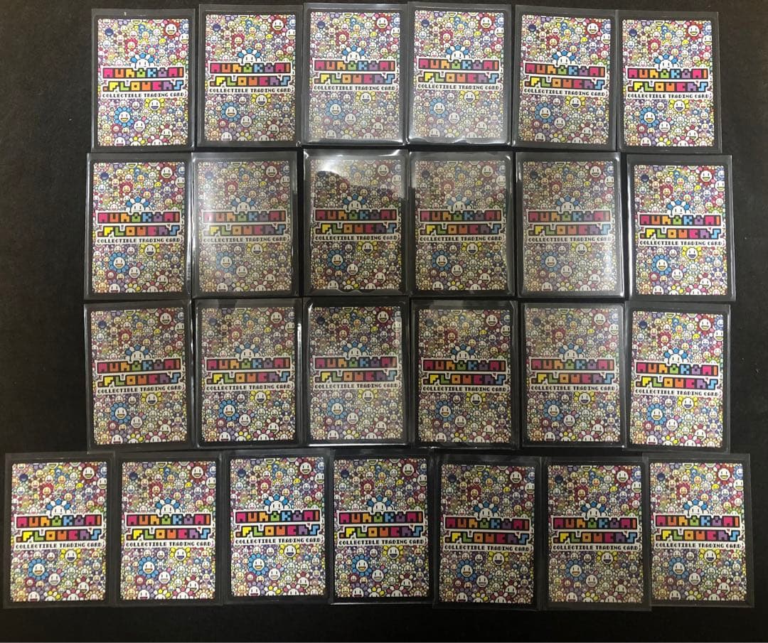 【初版】村上隆 108フラワーズ R25種 コンプリート（日本語版）