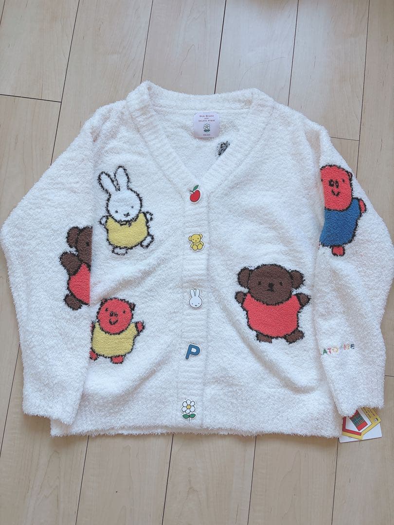 ジェラートピケ×ミッフィー ルームウェア 上着