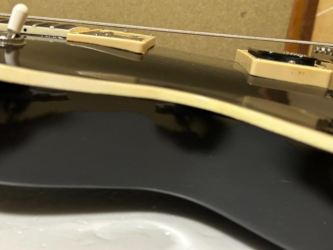 激レア　メーカー不明 レスポール 指板ポジションマークなし