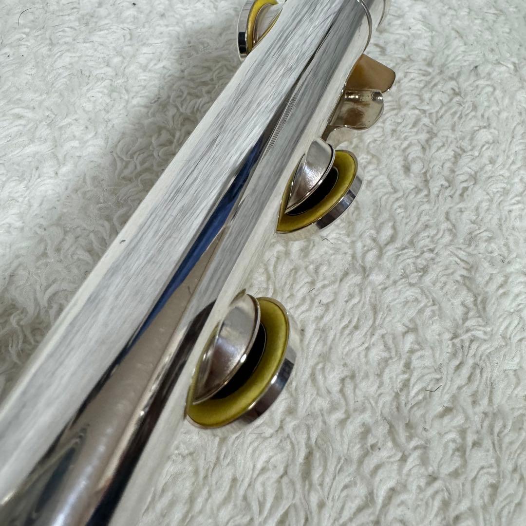 希少　YAMAHA ヤマハ　フルート　YFL 385 リングキー　オープンホール