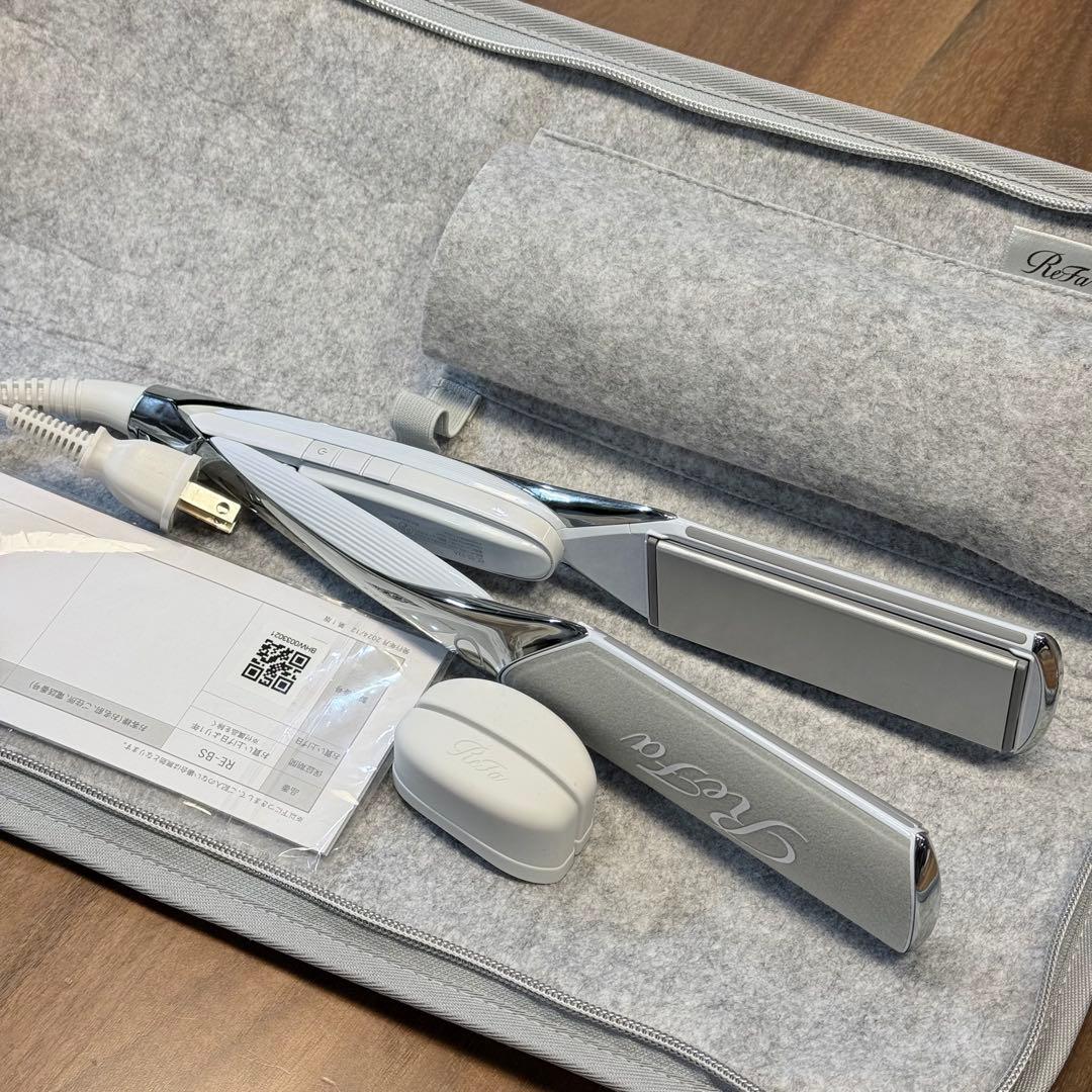 ReFa パワーストレートアイロン シルバー 収納ケース
