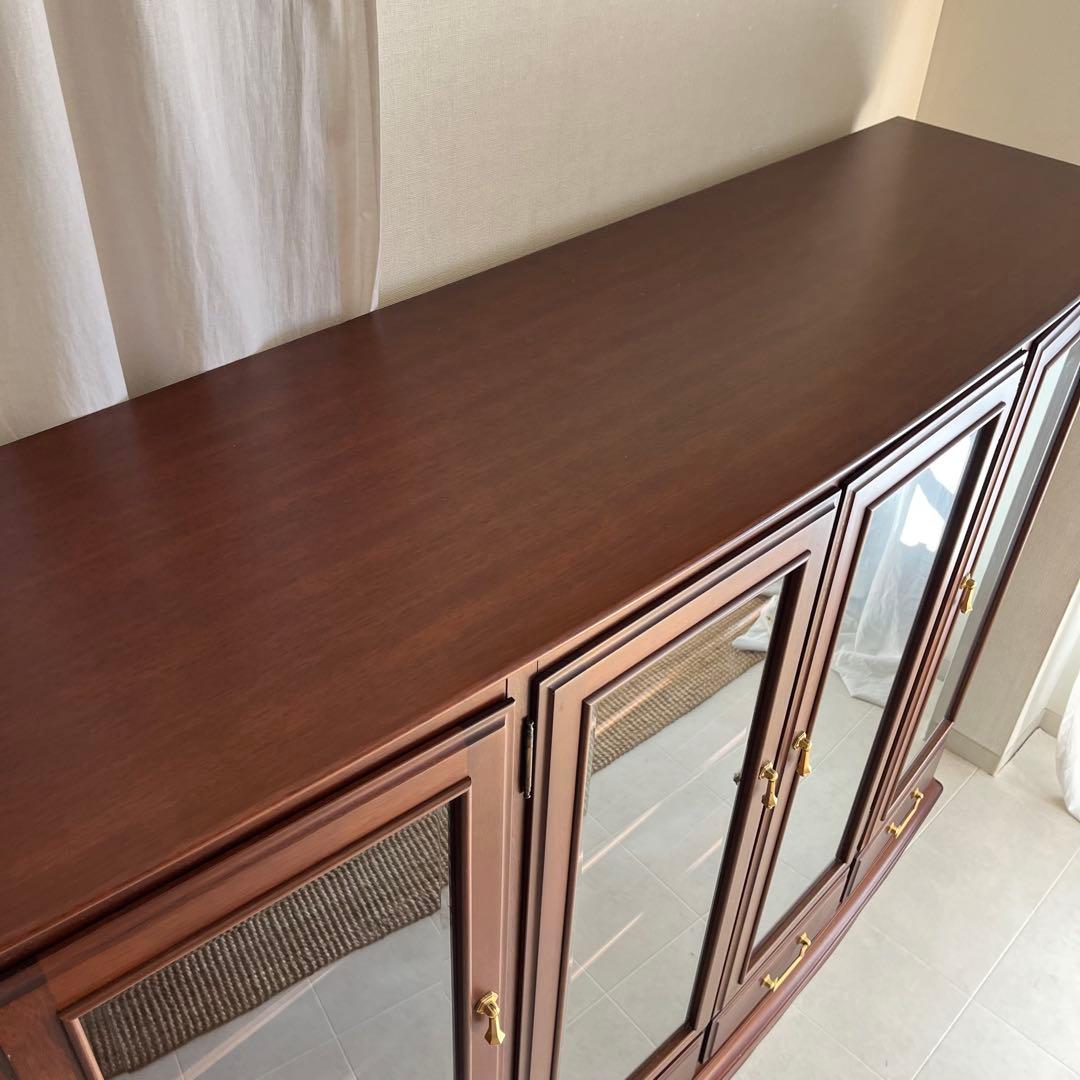 美品　マルニ　maruni マルニ木工　サイドボード　キャビネット　地中海　棚