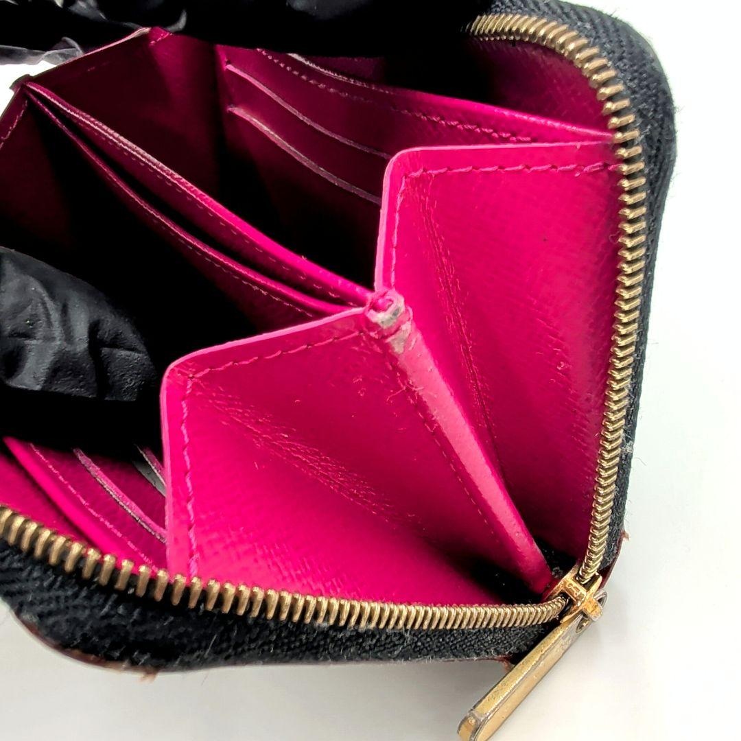 希少 ルイヴィトン ジッピーパース 小銭入れ マルチカラー ブラック 美品