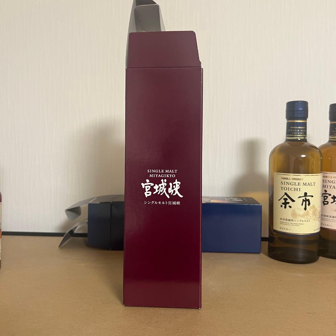 ニッカウイスキー 宮城峡&余市セット　箱有り