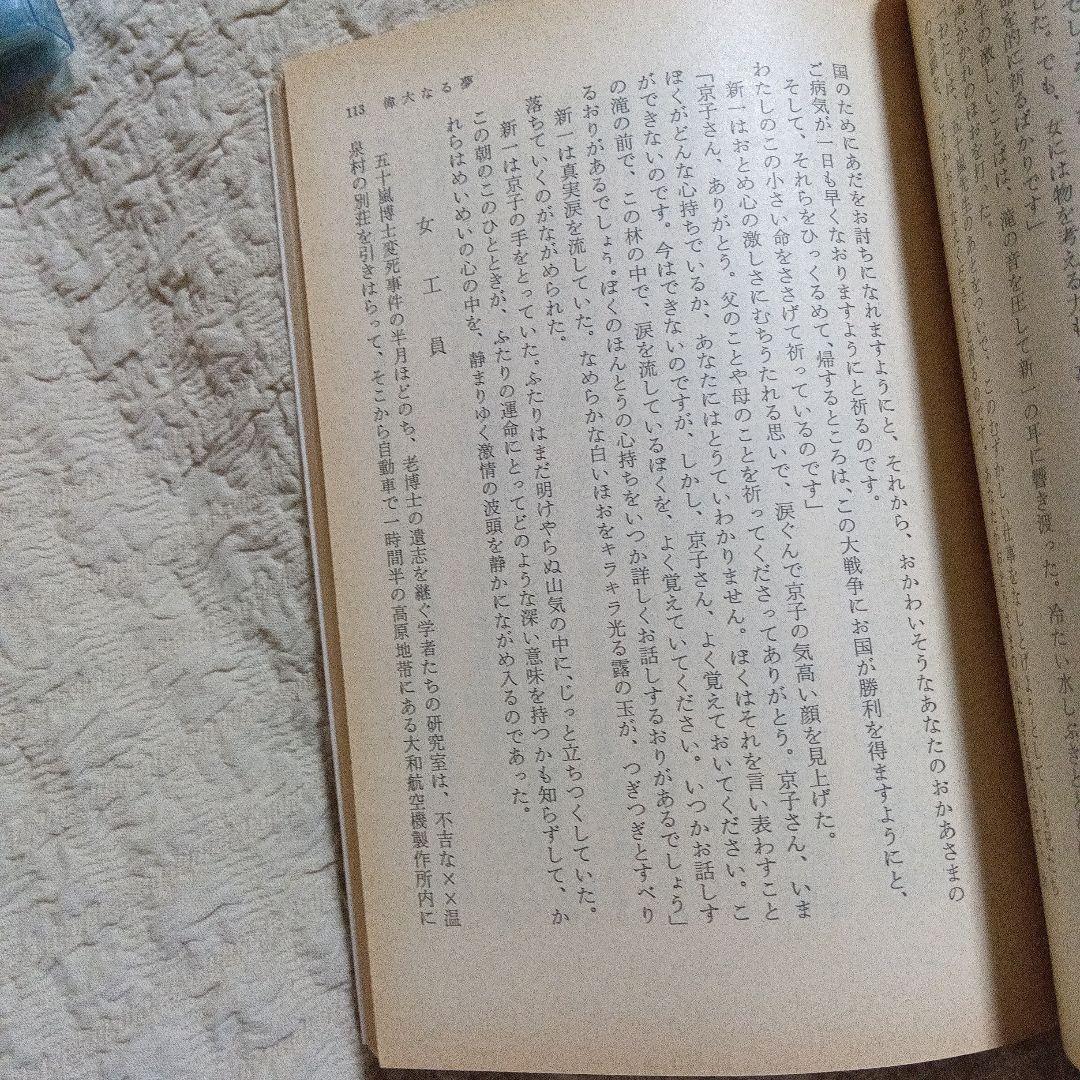 江戸川乱歩　直筆原稿　草稿　偉大なる夢　サイン　署名　原稿用紙20枚　未完