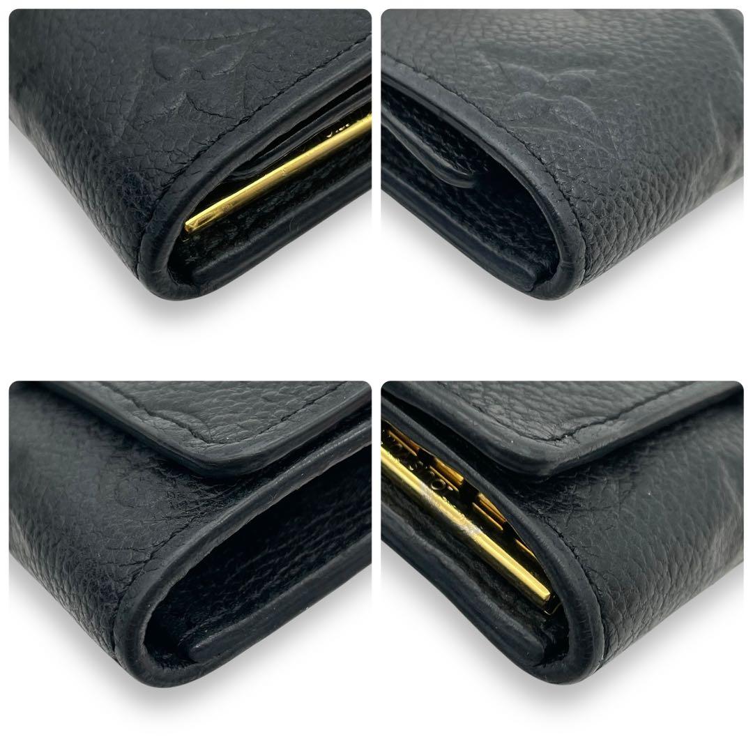 ルイヴィトン 6連 キーケース ミュルティクレ6 モノグラム アンプラント 黒