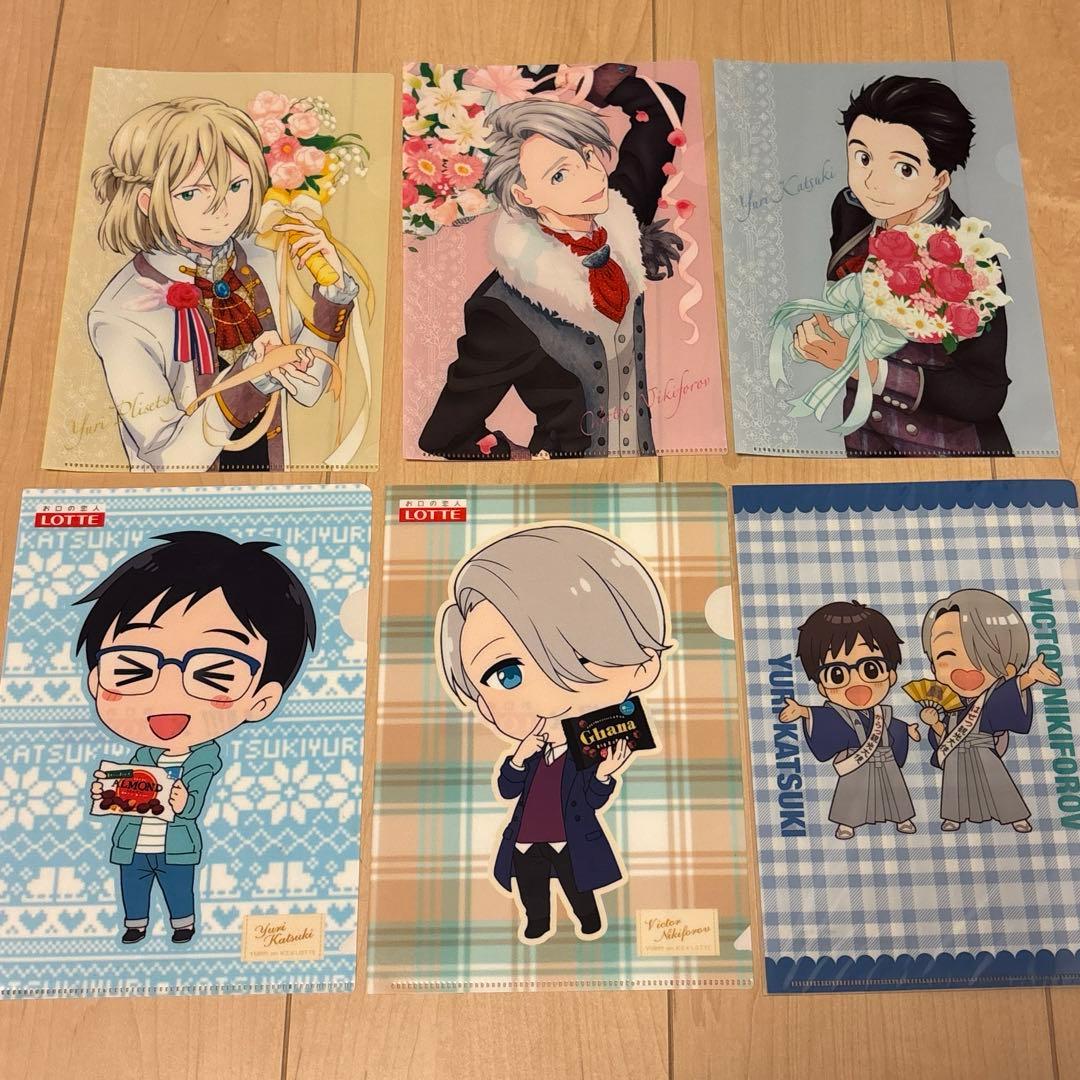 ユーリ!!! on ICE クリアファイル　ポスター