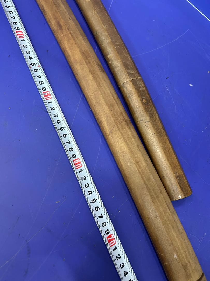 T）当時物 日本刀 拵入り 太刀 脇差 白鞘 2本セット 美術刀剣 模造刀