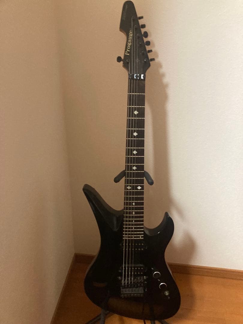 Progauge 7弦ギター ブラック系