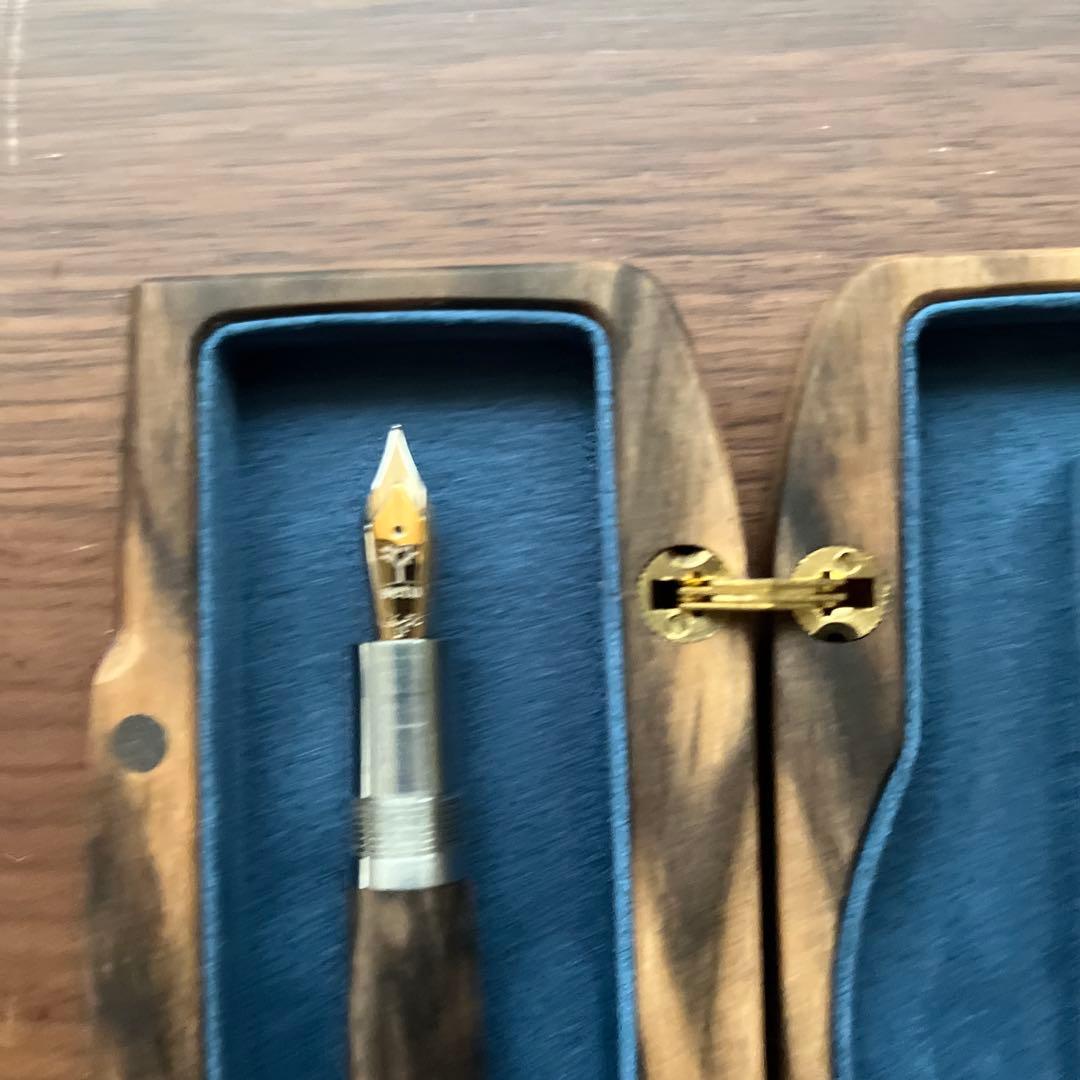 工房楔 黒柿孔雀杢 クローズドエンド楔 コンプロット デューエ