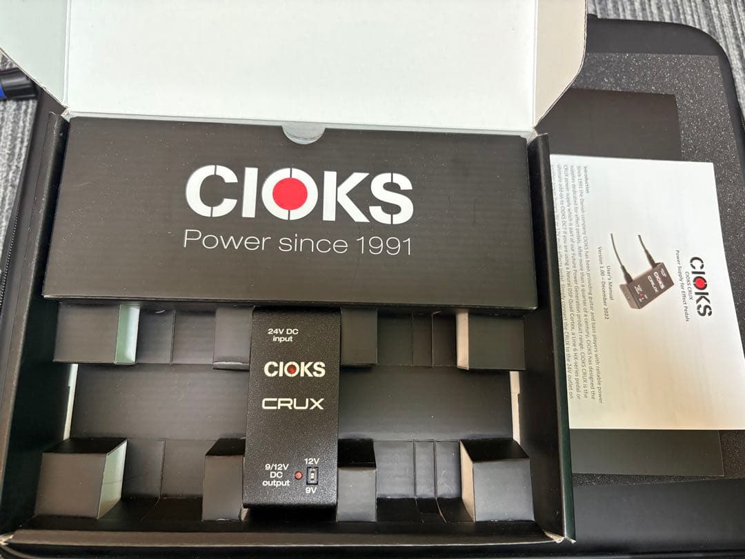 CIOKS CRUX エフェクター用パワーサプライ