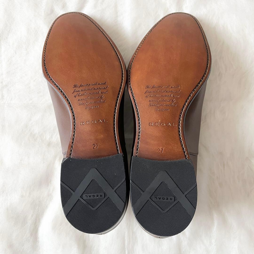 未使用✨ REGAL リーガル　ビジネスシューズ　02DR ストレートチップ