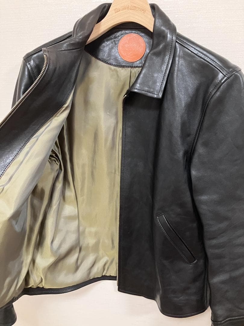 MOTOR ホースレザー スポーツジャケット　L ブラックモト　モーター