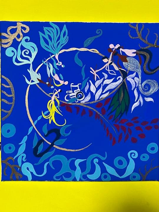 絵画　人魚