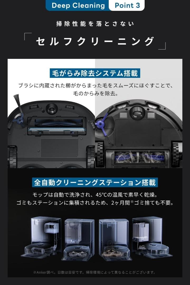 ＜中古美品＞Anker Eufy X10 Pro Omni＋消耗品セット