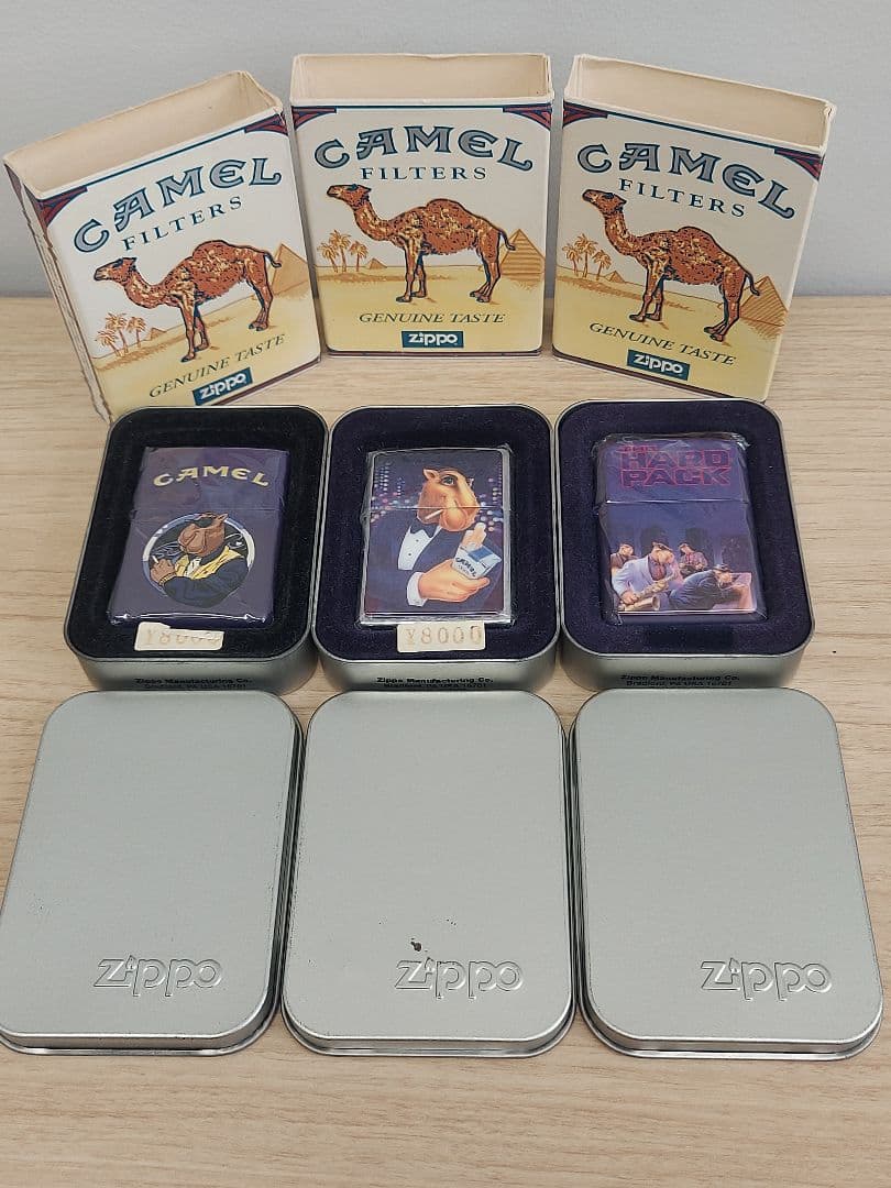 CAMEL キャメル ジッポ 3点 未使用品