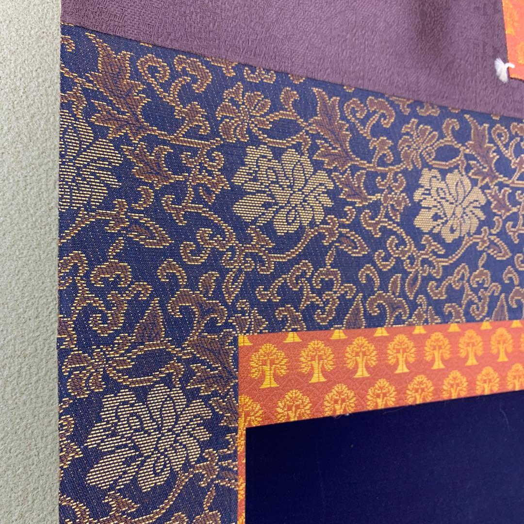 美品 掛け軸 善光寺一光三尊如来御影 仏教美術 仏画