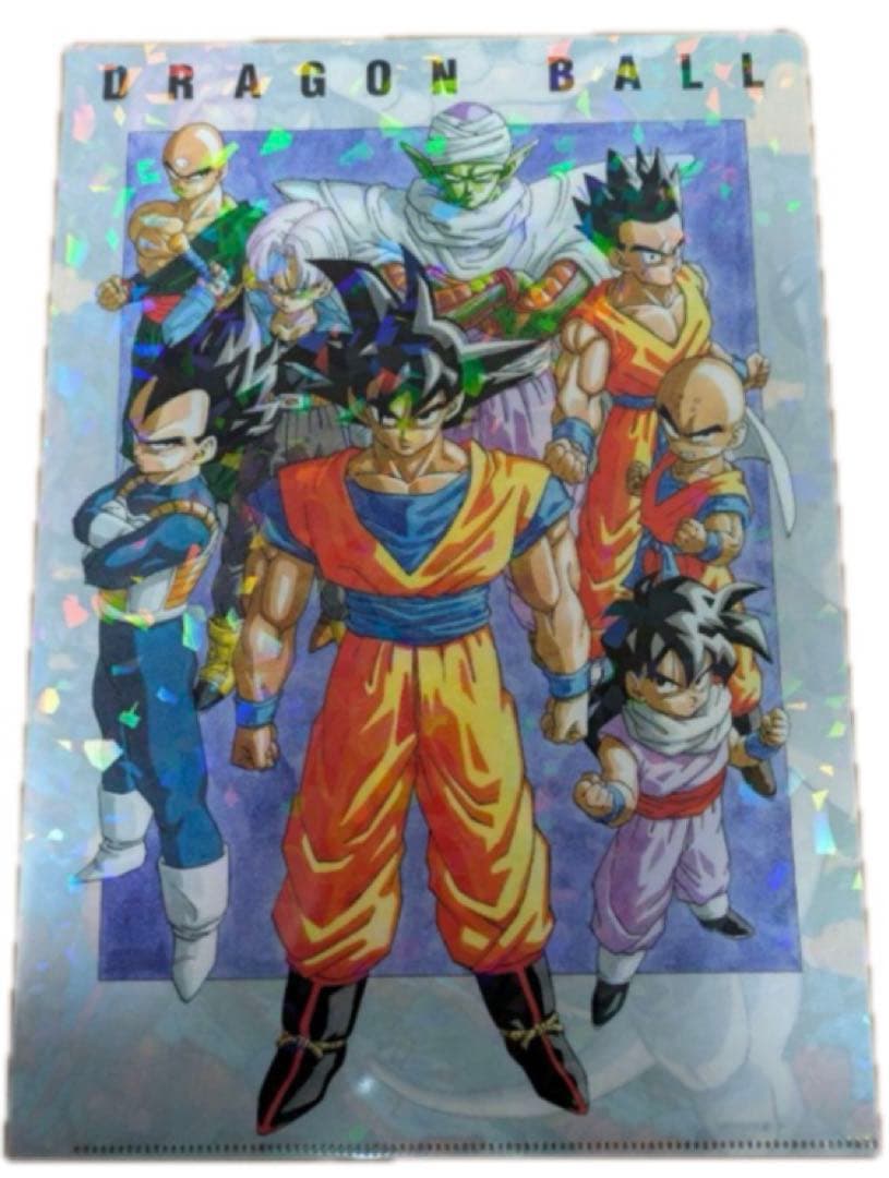【激レア】ドラゴンボール　ホログラム仕様　クリアファイル　鳥山明