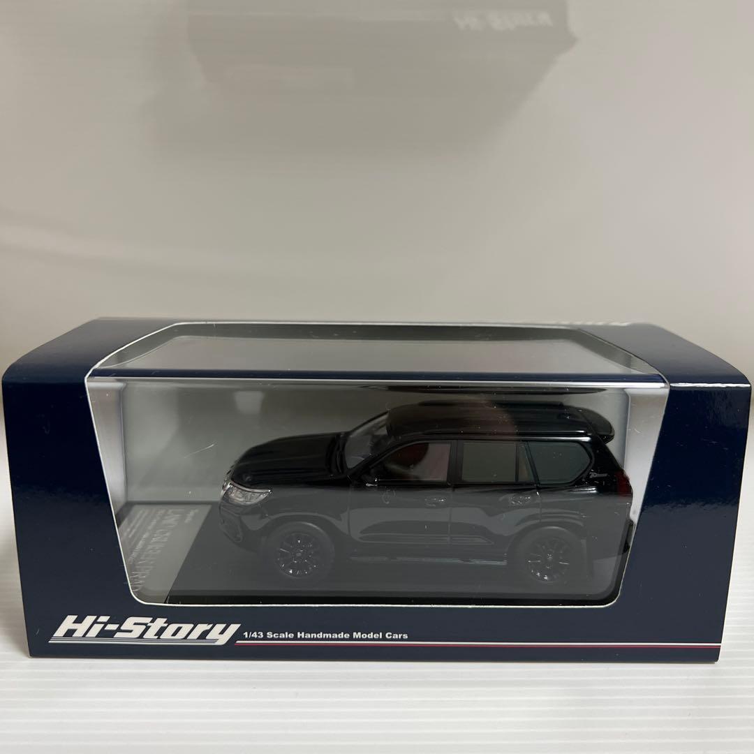 最安値！Hi-Story 1/43 ランドクルーザープラドミニカー　ブラック