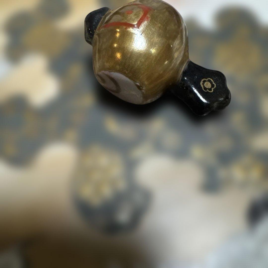 最終価格、アンティーク、自家保存　久谷　谷口骨董　蓋の裏に菖蒲の絵