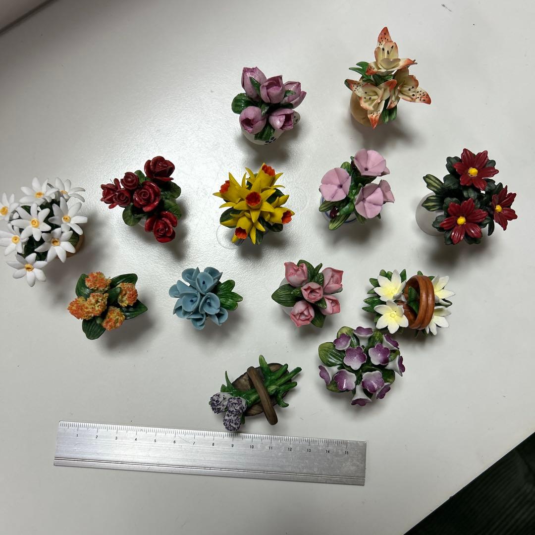 陶器フラワーコレクション