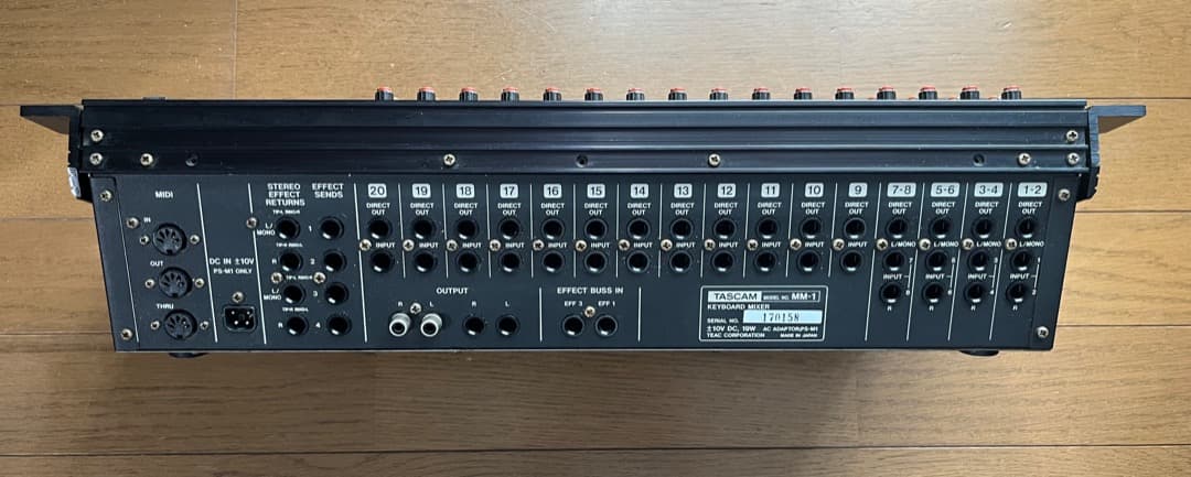 TASCAM MM-1 キーボードミキサー