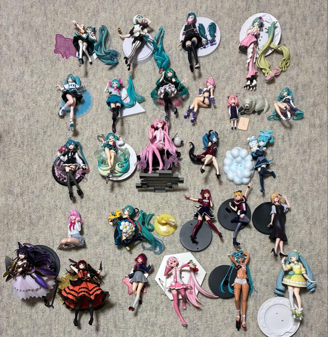最終値下げ 初音ミク 推しの子 など プライズ フィギュア 26体まとめ売り