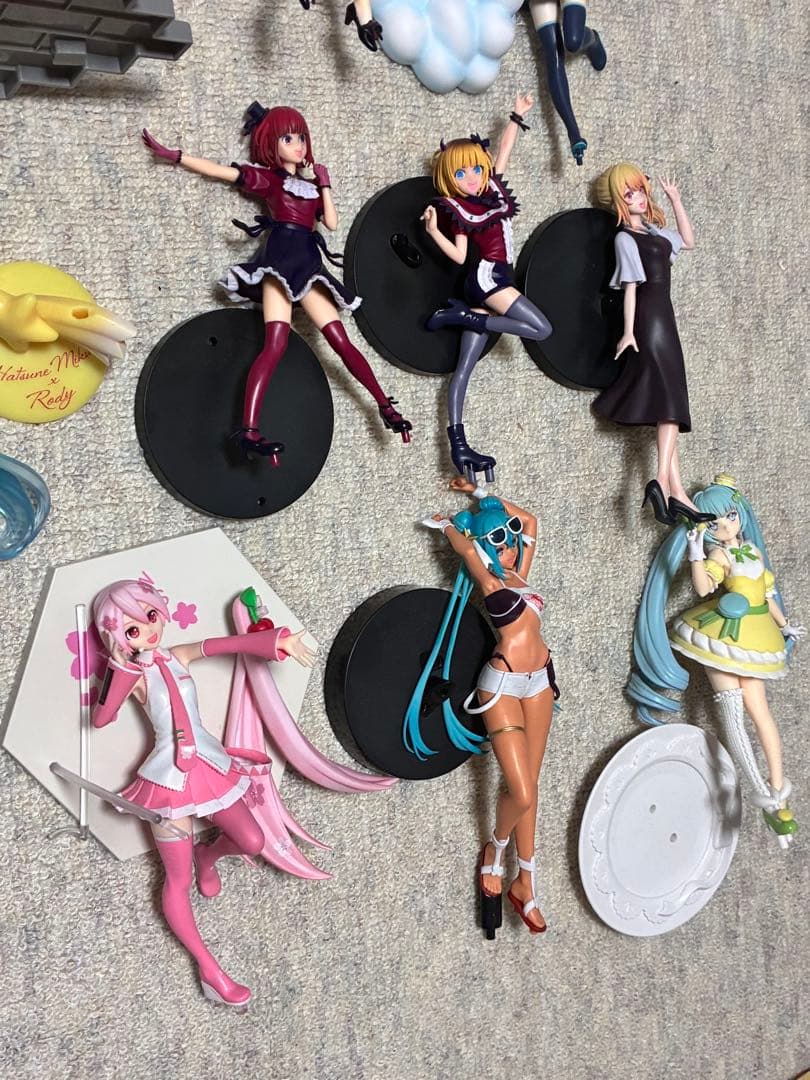 最終値下げ 初音ミク 推しの子 など プライズ フィギュア 26体まとめ売り
