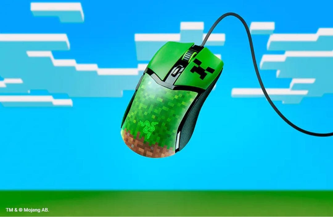 Razer Minecraft コラボ ゲーミング キーボード マウス