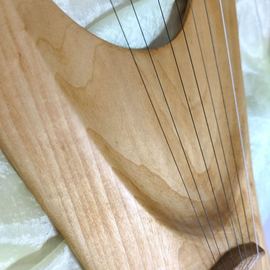 キンダーハープ　初心者用４点セットハンドメイド
