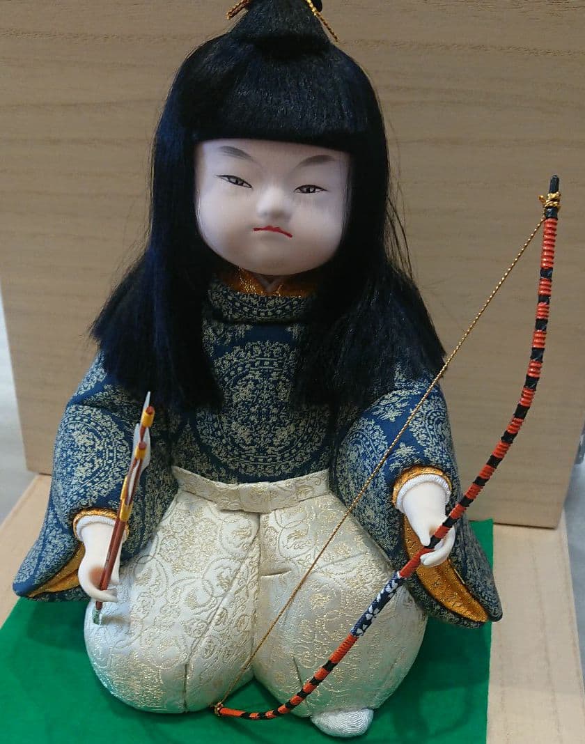 五月 人形 (大) 木目込み 人形