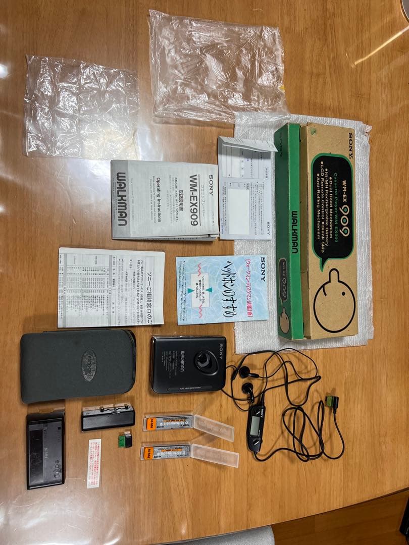 【超希少】WM-EX909　通電確認済み！　付属品全部あります！！
